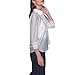 KARL LAGERFELD Paris Women's Sportswear Blouse, Soft White, Large