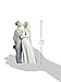 LLADRÓ A Kiss to Remember Couple Figurine. Porcelain Bride and Groom Figure.