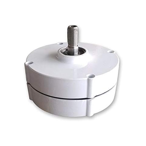 400W Permanent Magnet Generator 12V 24V 3 Phase Gearless Electric Generator AC Alternator Homeuse For DIY Water Wind Turbine Free Energy (24v Without Base) Cover