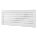 la Ventilazione P252510B - Rejilla de ventilación rectangular, color blanco, dimensiones 254...
