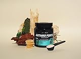 BioTechUSA Arthro Forte Aromatisiertes Getränkepulver mit Kollagen, Glukosamin, Chondroitin und MSM, Vitamin C, Pflanzenextrakten, 340g, Schwarze Johannisbeeren