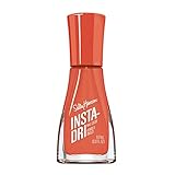 Sally Hansen Insta-Dri Nail Polish | Quick Dry, Long Lasting, Streak-Free Shine | Opaque, Glossy | 356 Beach You To It | Bright Apricot Orange Nail Color