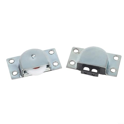 Kit de roues de porte coulissante en acier inoxydable pour penderie, placard, chambre à coucher