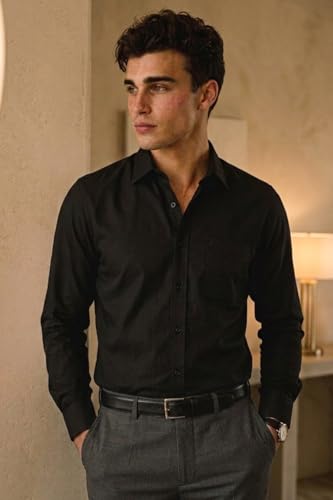Image of Louis Philippe Men's Cotton Slim Fit Shirt