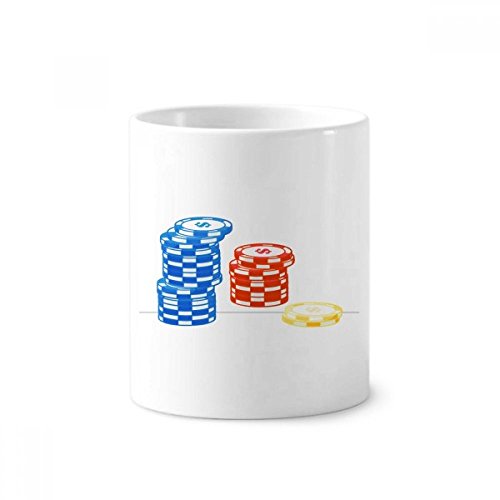 Tasse blanche casino 350ml en céramique une idée cadeau originale