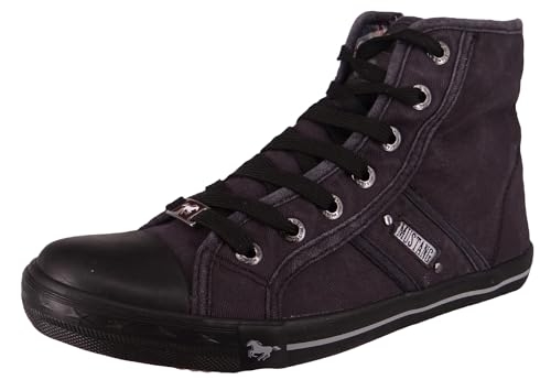 MUSTANG Mujer 1099-506-9 Zapatillas Altas, gris, 37 EU
