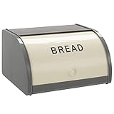 ALIMORDEN Large Bread Box Kitchen Storage Containers with Roll Top Lid for Kitchen Counter Dry Food...