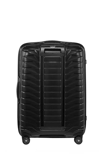 Image of Samsonite Proxis 69 cm Medium Check-in Polypropylene (PP) 8 Wheels Spinner Hard Luggage /Suitcase /Trolley Bag for Travel (Black)