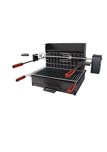 Barbacoa De Exterior Para Carbón O Leña Segovia - Imor En Oferta Imor Barbacoa Segovia, Negro