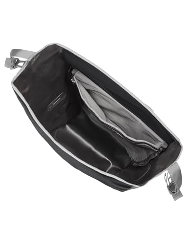 VAUDE Fahrradtaschen für Gepäckträger Aqua Back 2x24L in schwarz 2 x Hinterradtaschen wasserdicht, Fahrrad Gepäckträgertasche hinten, einfache Befestigung – Made in Germany