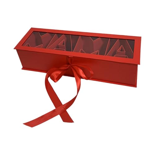 Boîte cadeau Maman en papier rigide pour composition de chocolats - 4