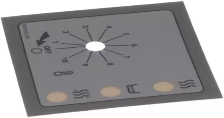 Fits Cleveland KE95555-10A Label/Overlay, Operating, KGL25/T for KGL, KGL-100, KGL-40