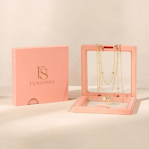 Initial Heart Necklaces for Women - Dainty Cute Necklace Small Layered 14K Gold Plated A-Z Letter CZ Pendant Trendy Satellite Chain Necklaces for Women Non Tarnish Gold Jewelry Set Gift