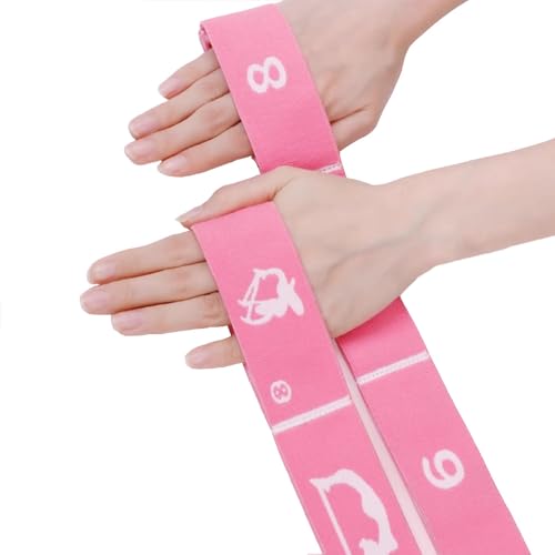 2-Pack Adjustable Kids Dance Stretch Bands - 8-Loop Elastic Bands for Ballet, Latin, Yoga, Gymnastics & Stretching - Flexible, Multi-Section Design for Dance Training & Flexibility - Image 5