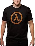 Half-Life 2 Lambda T-Shirt for Ego Shooter Game Men's T-Shirt Cotton Black Size S
