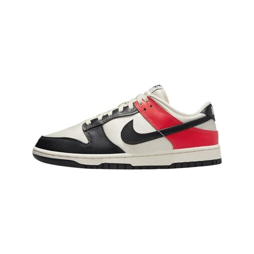 Nike Dunk Low SE Women's Shoes (HQ3423-635, Bright Crimson/Pale Ivory/Black)