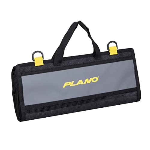 Plano Z-Series Lure Wrap, Gray and Black with Clear Compartments, Waterproof Pack-and-Roll Storage for Fishing Lures Bait - Image 4