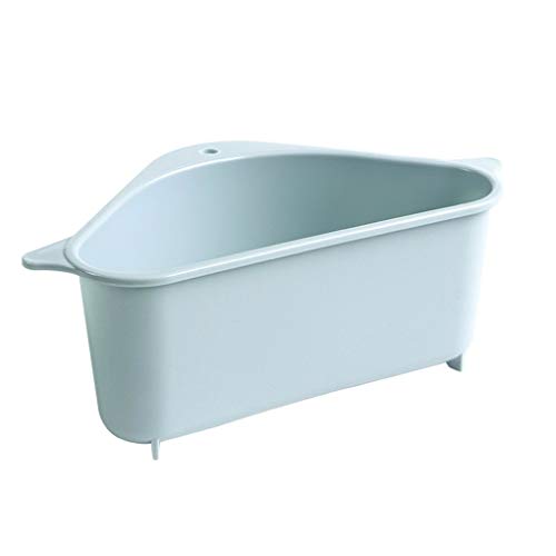 Preisvergleich Produktbild GFCGFGDRG Triangular Storage Rack-Halter Multifunktionale Haushalt Küche Obst Gemüse Saugdrainage Regal, Blau
