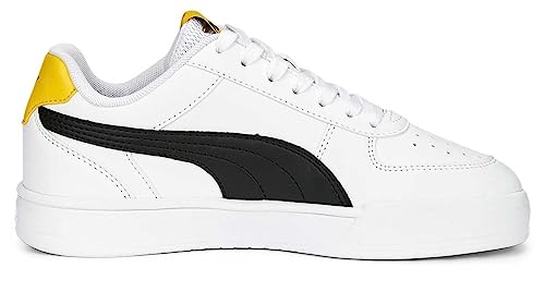 Little Kid's Puma Caven Puma White/Puma Black/Yellow (382057 14) - 114