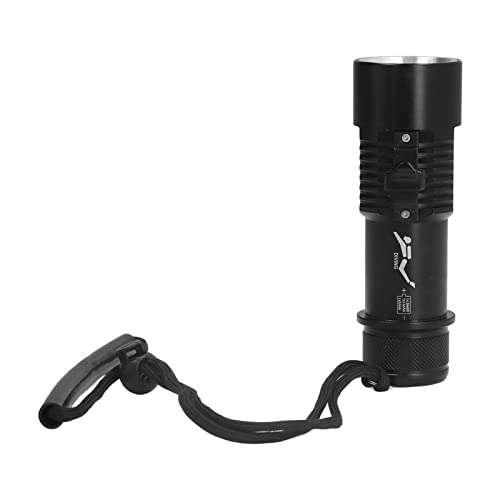 Pilipane Diving Flashlight , Bright maximum 5000LM Scuba Dive Light , IPX8 watertight Submarine Flashlight Underwater 100 Meters for Depth Cave Diving