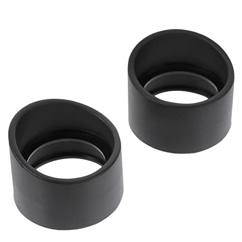 DOITOOL Protect Your Eyes 2 Pcs Rubber Eye Guards Stereoscopic Microscope Eyepiece Covers