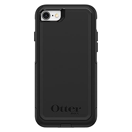 OtterBox iPhone SE ��3���� & ��2���� iPhone 8 & iPhone 7 (�v���X�T�C�Y���f���ɂ͔�Ή�) �ʋ΃V���[�Y�P�[�X - �u���b�N �X���� & �^�t �|�P�b�g�t�����h���[ �|�[�g�ی�