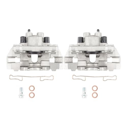 Image of PHILTOP Brake Caliper Rear Compatible with Silverado, Suburban, Sierra, Tahoe, Yukon, Escalade, Avalanche, Brake Calipers Set of 2