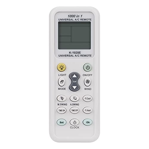 Mejores precios y opiniones de Aire acondicionado Bosch que puedes comprar esta semana. 35 Control remoto universal de aire acondicionado, unidad de aire acondicionado, repuesto compatible con Fujitsu, Haier, Hitachi, Panasonic, LG, Sharp, Gree, Midea, Bosch, Toshiba,...