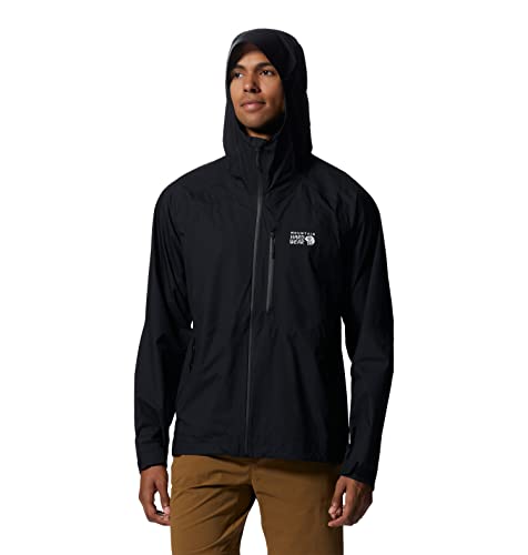 Veste UL Hike M Mountain Hardwear noire S ultra légère et compacte