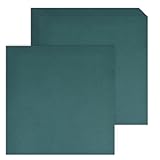 vgoodall 20 fogli di carta verde scuro, 30,5 x 30,5 cm, carta da costruzione, colore verde scuro, per realizzare biglietti