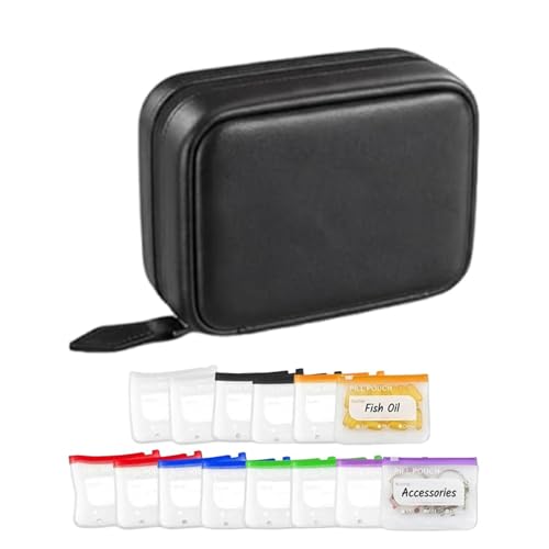 Piluliers de voyage pratiques pour le bureau et la maison