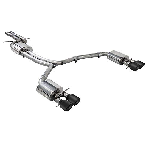 AWE Tuning 3015-43074 Audi C7.5 A7 3.0T Touring Edition Exhaust (Quad Outlet, Diamond Black Tips)
