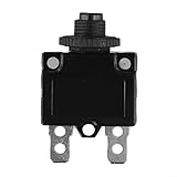 Overload Protector for Electric Tools, Circuit Breaker for Air Compressor, Thermal for Relay 3000 Cycles Motor Protection Switch, 250V AC(5A)