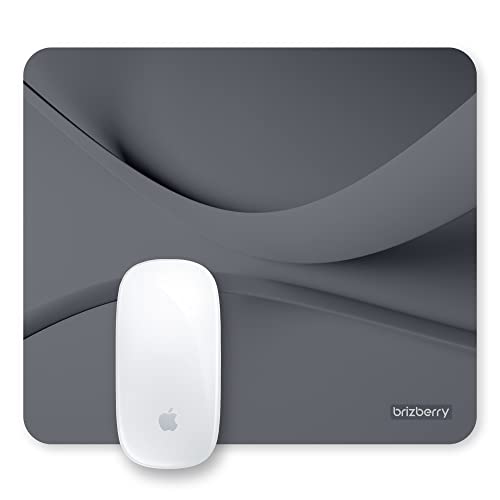 Brizberry Art-Pro Mouse Pad, Optimised for Speed and Precision, Premium Anti Skid Rubber Base, for Office Desktop Laptop PC Mac, 240mm x 210mm x 3mm (116S – Pack of 1)