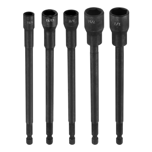 Foret de tournevis à écrou hexagonal avec douilles pour perceuses électriques 150mm