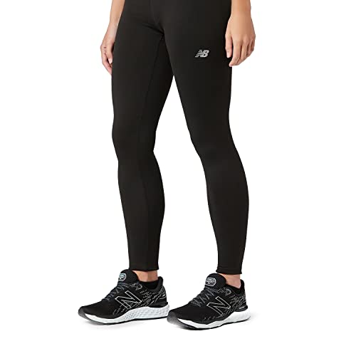 New Balance Women's 2.0 Soft Base Layer Pant With Non-Rolling Elastic Waistband, Black, X-Small #TOP5