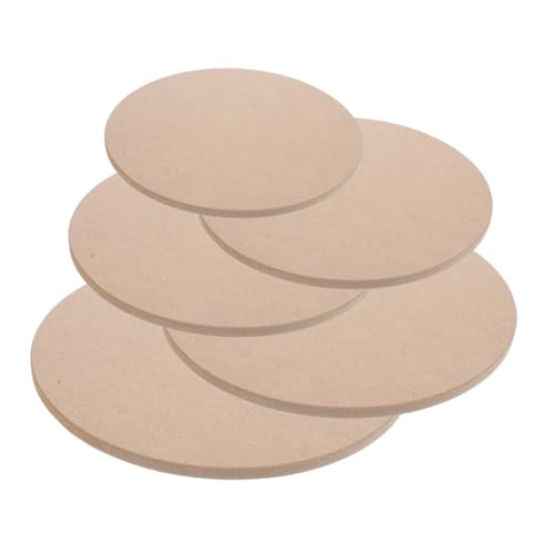 HEALSOPTHY Plateaux pour Tour De Potier en Fibre Haute Densité 5 Pièces Polyvalents, Résistants à La Compression, pour Artistes Potiers, Atelier Créativité