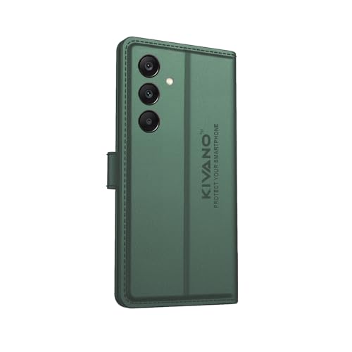 Image of for Samsung A16 5G / Samsung F16 5G / Samsung M16 5G Flip Cover | Leather Finish | Inside Pockets & Inbuilt Stand | Shockproof Wallet Style Magnetic Closure Back Cover Case