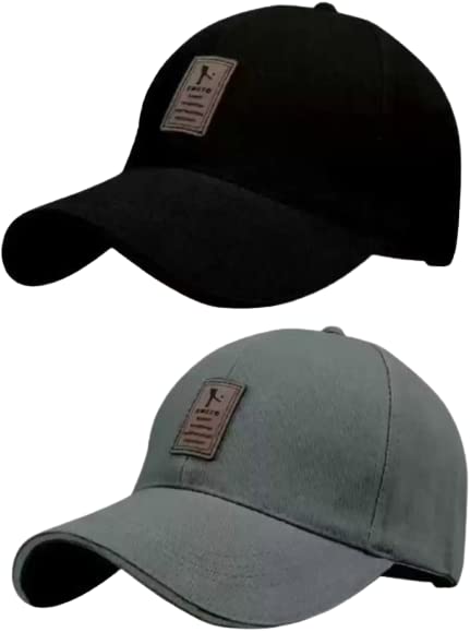 capiteum Adjustable Unisex Cap Quick Drying Sun Hat for Activites Sports Baseball Hat for Men and Women Freesize Pack 2-picture-22