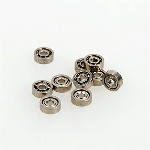 Roulements à billes miniatures 681ZZ en fer pour la micro-réparation mécanique, lot de 10 pièces