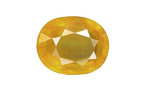 10.25 Ratti Certified Unheated Untreatet Natural Yellow Sapphire Pukhraj Loose Gemstone Yellow Stone for Women's and Men's By LAB - CERTIFIED-image-40