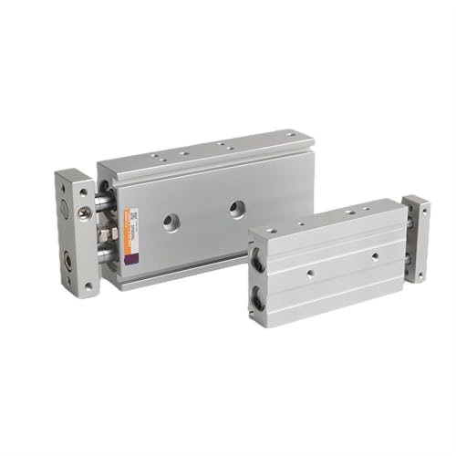 Cilindro neumático de aire TR10 con guiado antigiro y carrera de 25mm 6