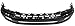 Evan Fischer Bumper for Toyota Tundra Base SR5 2000-2006 Front Lower Painted Black Steel Replaces # 521010C010 TO1002171