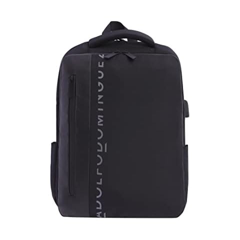 Mochila para portátil Adolfo Dominguez Julen color negro Cover