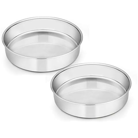 E-far 8 Inch Cake Pan Set Cover
