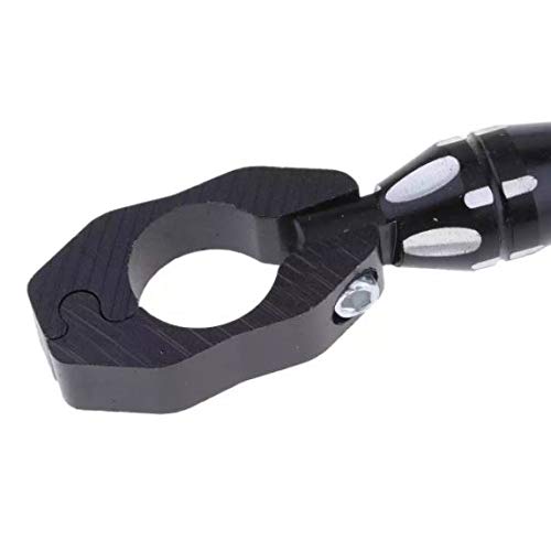 Image of Universal Adjustable Motorcycle Handlebar Cross Bar (M3-BLACK, MODEL-3)