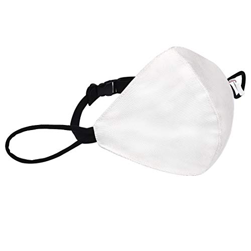 AIRAVATA Unisexe Costume Masques De Mode De Danse Party Bar Halloween LED Lumineux Éclairer Le Masque Visage pour Hommes Femmes Blanc