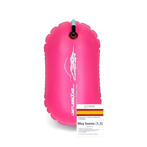 LimitlessXme Boya de Natación Inflable Rose