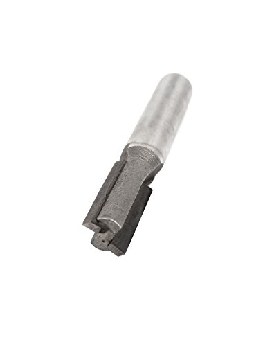 sourcingmap 1/4" Shank 5/16" Cutting Dia Double Flutes Straight Router Bit 4pcs, 1/4" x 5/16" - Image 2