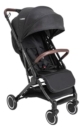Carrinho De Bebê Sprint Ii Travel Berço Passeio Preto Kiddo